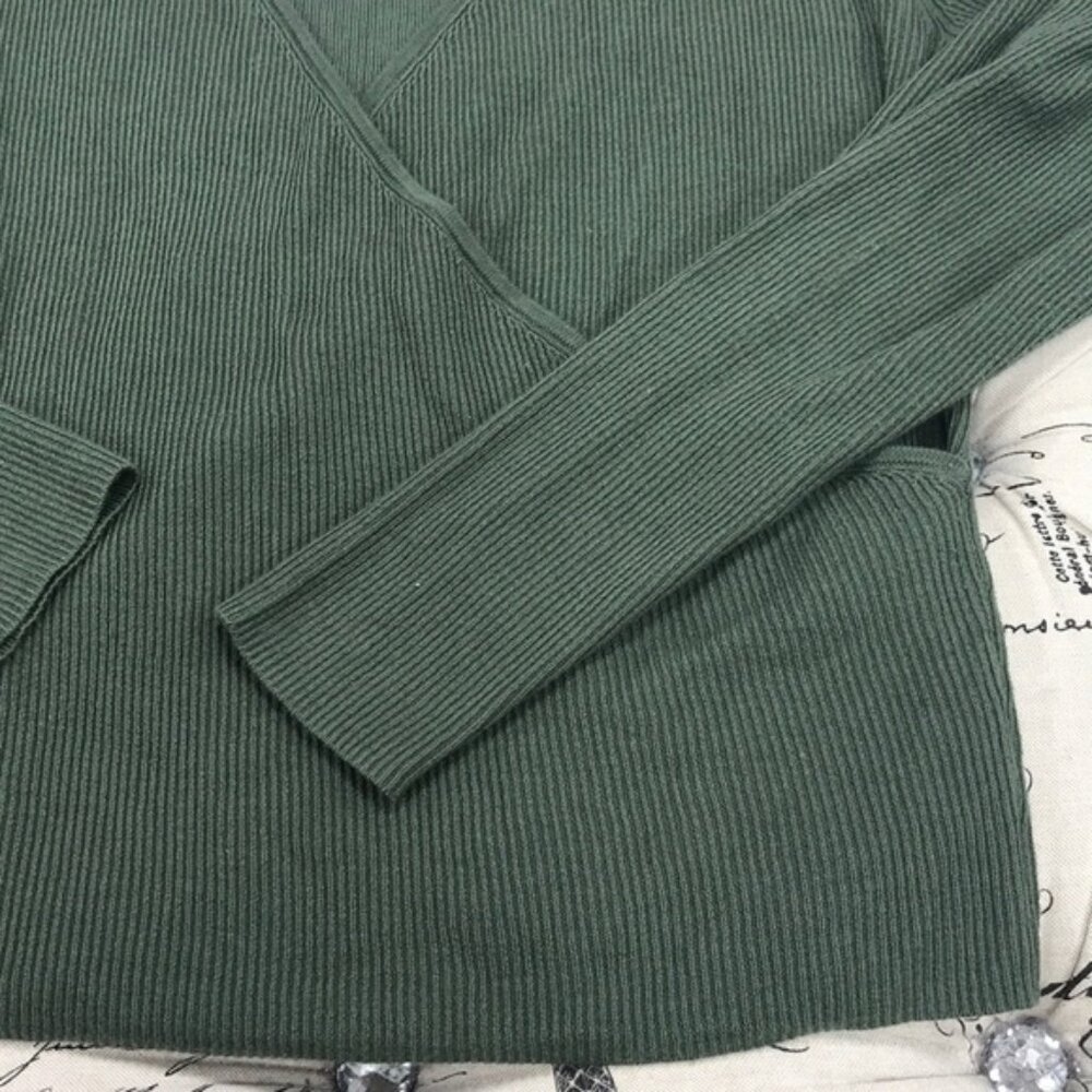 Leith Rib Wrap Sweater - Picture 5 of 6